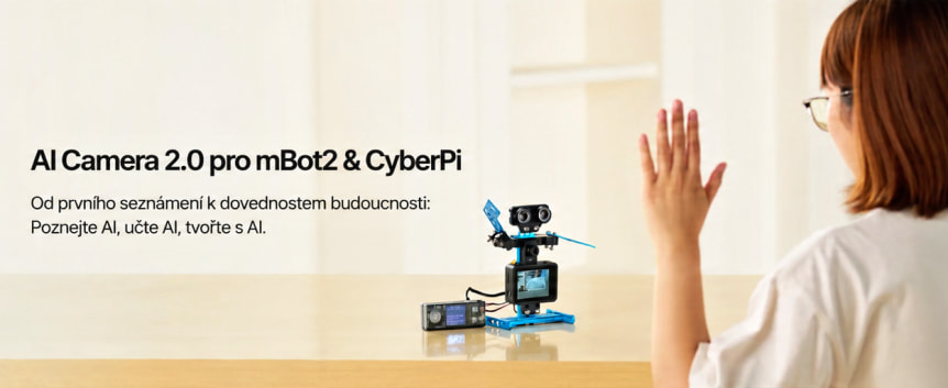 AI Camera 2.0 pro mBot2 & CyberPi ukázka