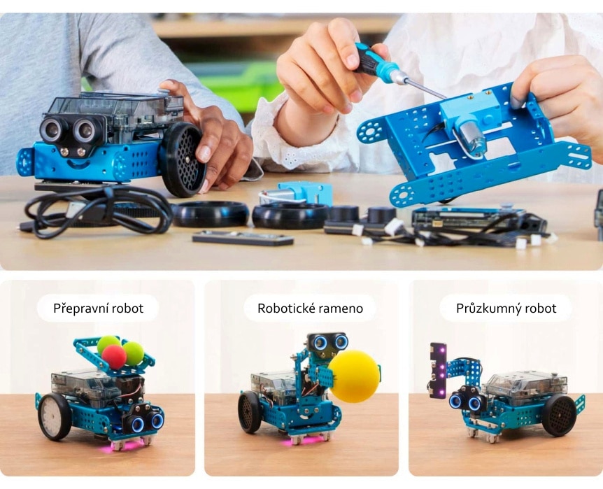 mBot2 Add-on Pack - Smart World 3v1 varianty