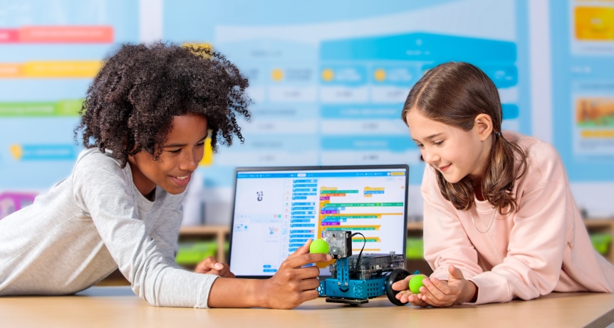 mBot2 - hravý robot pro výuku programování STEM děti