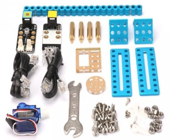 mBot Add-on Pack - Servo Pack - součásti