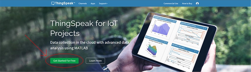 Meteostanice v Cloudu s deskou Arduino UNO WiFi Rev2 - ThinkSpeak