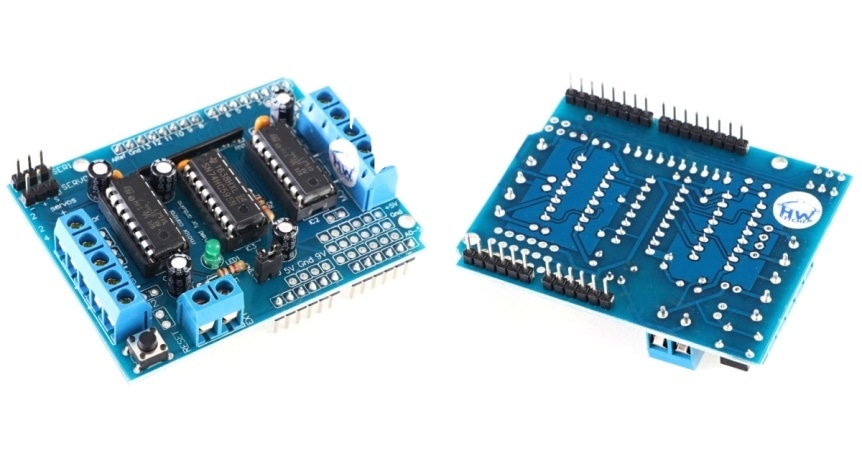 Jak na Motor shield L293D