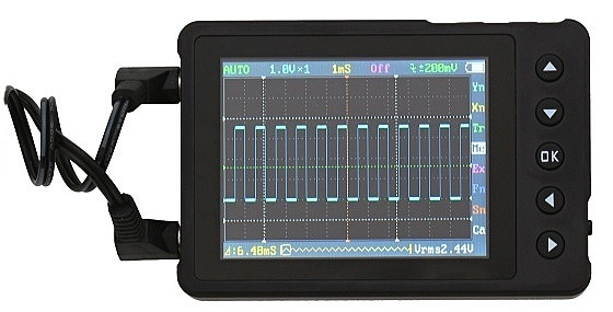 DSO Nano V3 kapesní digitální paměťový osciloskop