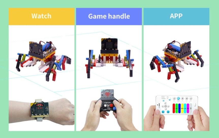 yahboom-spiderbit-programovatelny-pavouci-robot-pro-microbit-ovladani