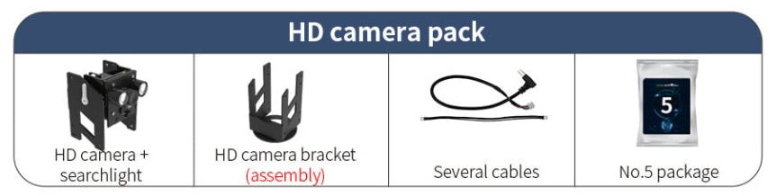 Yahboom Transbot – ROS pásový robot pro Raspberry Pi 4B součásti 2