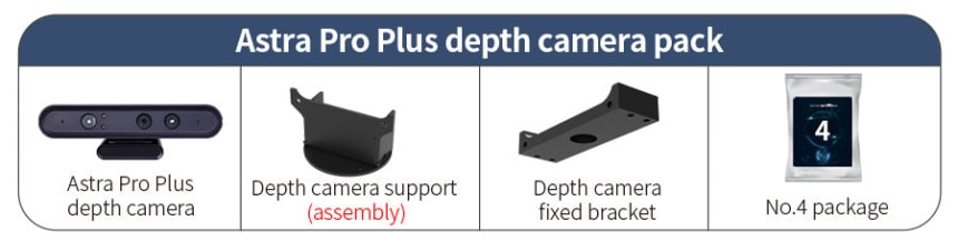 Yahboom Transbot – ROS pásový robot pro Raspberry Pi 4B součásti 3