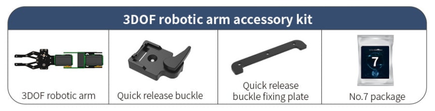 Yahboom Transbot – ROS pásový robot pro Raspberry Pi 4B součásti 4