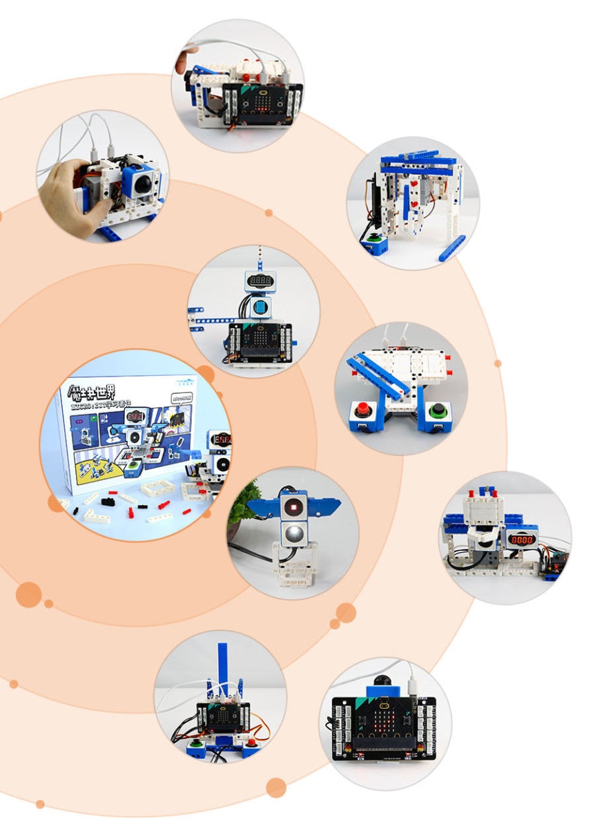 Yahboom World of Module (WOM) – senzorová stavebnice pro micro:bit projekty
