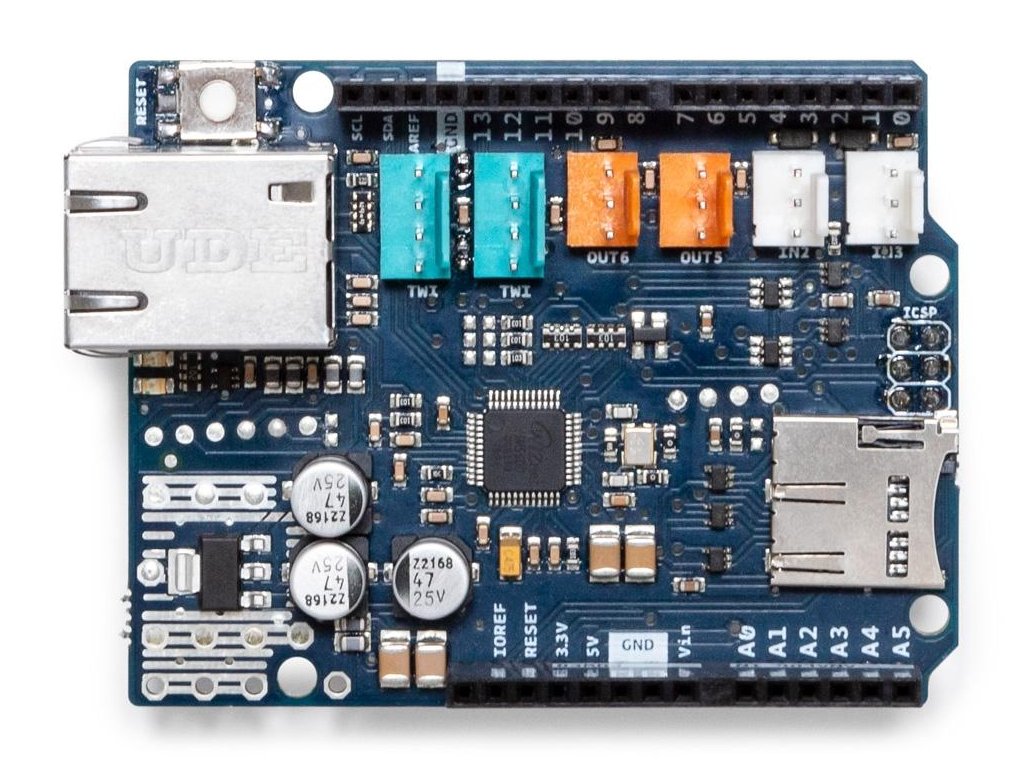 Arduino Ethernet Shield 2 bez PoE
