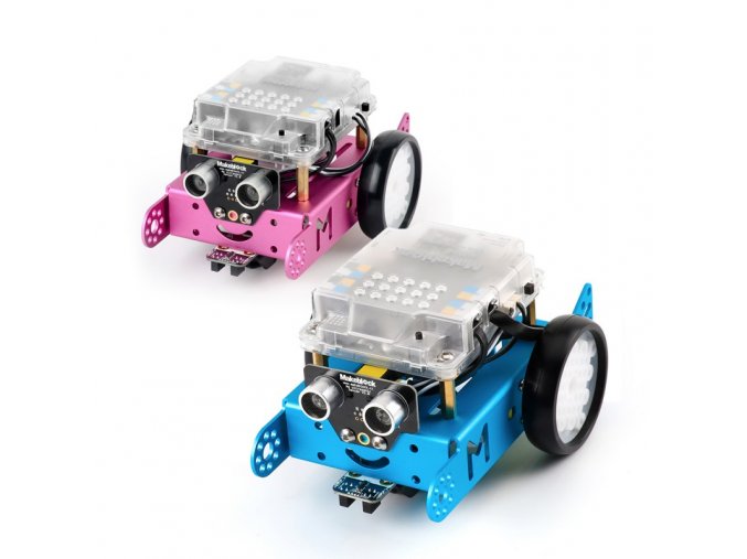 Arduino robot mBot v1.1 - modrý a růžový