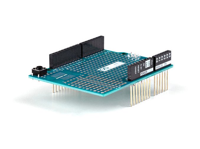 Arduino Shield na bastlení (sestavený)