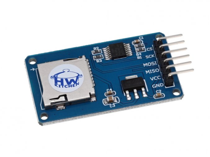 Modul čtečka Micro SD/SDHC karet