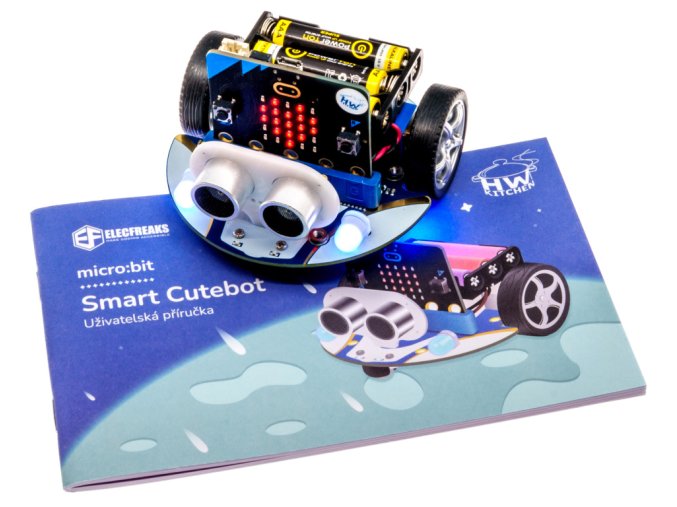 Smart Cutebot - chytré závodní auto pro výuku programování microbit 1