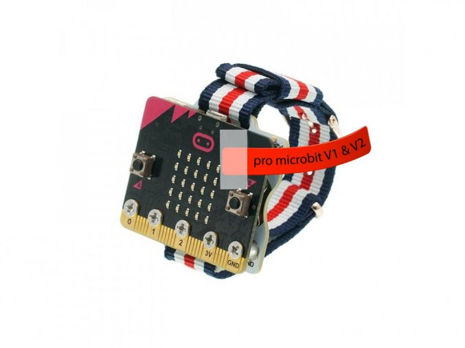 Micro:bit chytré hodinky (Smart Coding Kit) s microbit V2
