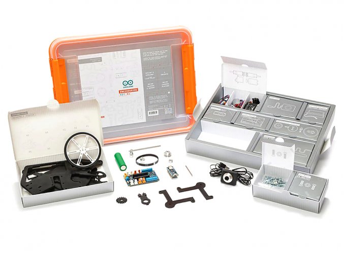 Arduino Engineering Kit Rev2 pro podporu výuky robotiky