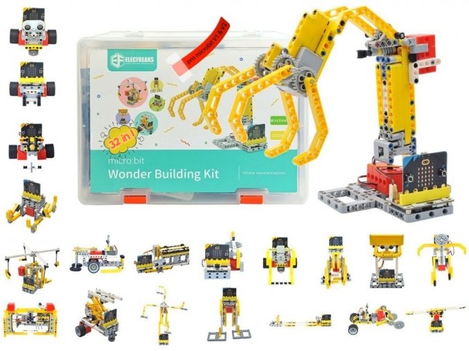 Wonder Building Kit - stavebnice robotů s Wukong 32v1 pro LEGO®