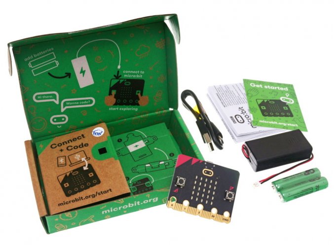 BBC micro:bit V2.2 GO Kit pro výuku programování