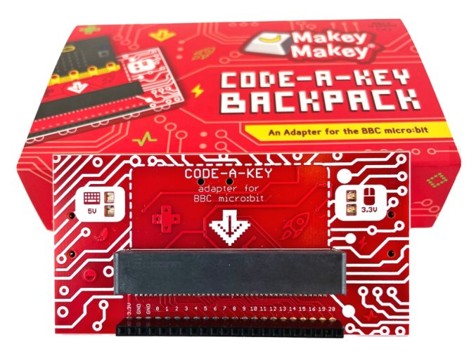 Makey Makey Code-a-Key Backpack: adaptér pro microbit s krabičkou
