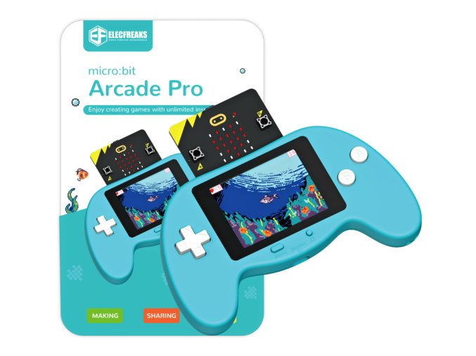 Arcade Pro – herní konzole pro výuku programování micro:bit