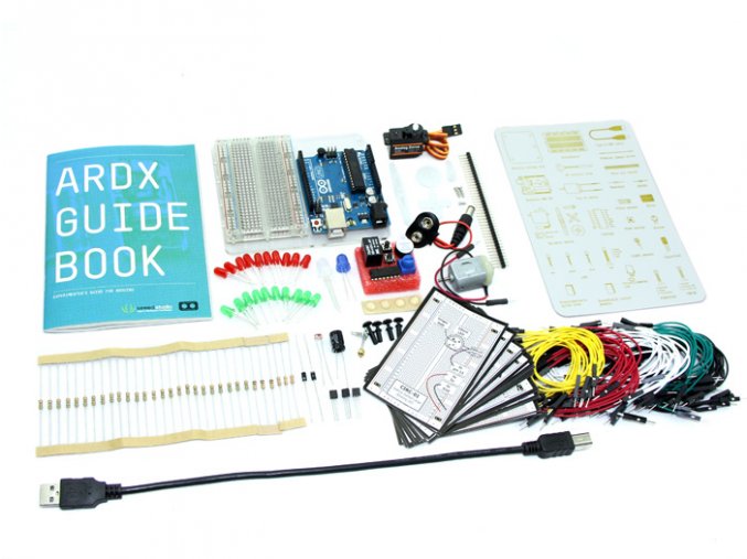 ARDX - Starter Kit pro Arduino součásti