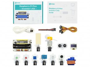 Wukong2040 Inventor's Kit pro Raspberry Pi Pico součásti
