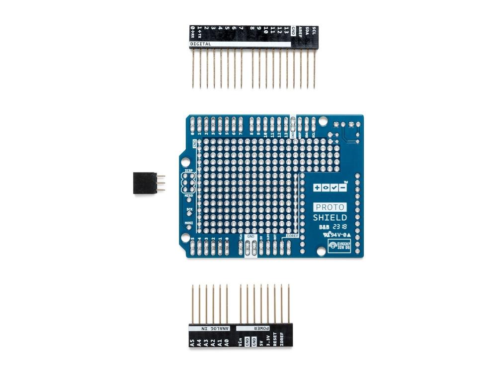 Arduino.cc Arduino Shield na bastlení (PCB) s konektory AD98
