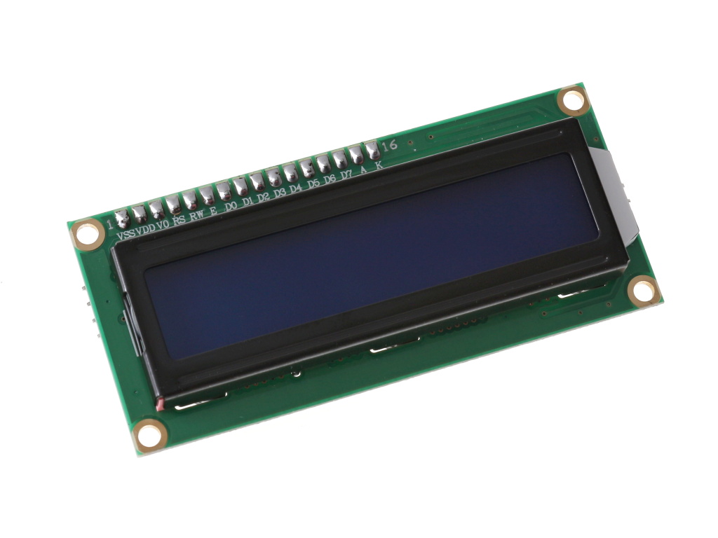 HWKITCHEN IIC/I2C LCD displej 16x2 modrý s podsvětlením HW409