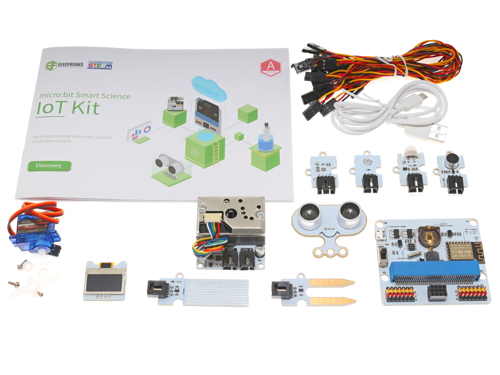 ElecFreaks BBC Micro:bit Kit pro Internet věcí IoT Varianta kitu: bez desky micro:bit V2.21