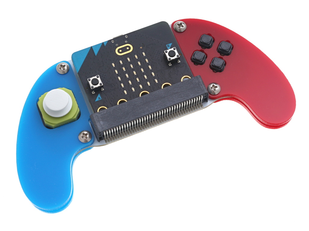 ElecFreaks Joystick:bit V2 Plus s úchyty - gamepad modul pro micro:bit