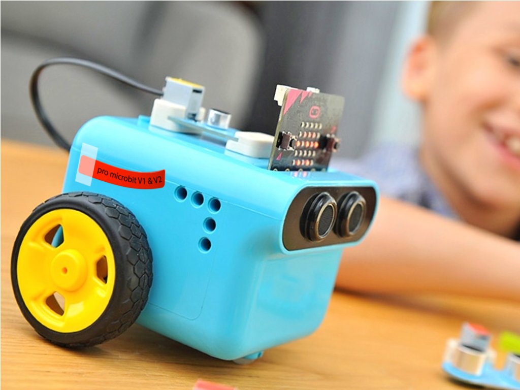 ElecFreaks TPBot - programovatelný jezdící robůtek pro děti (bez micro:bit)