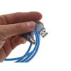 USB propojovací kabel A-B 1,5m detail konektorů