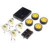 Robotický podvozek - 4WD Kit (QUAD) součásti