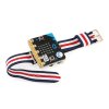 Akrylový držák s páskem pro Power:bit s deskou microbit 1