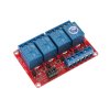 4 x relé modul s optočlenem 5VDC / 250VAC / 10A nastavitelná úroveň napětí