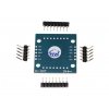 8x8 LED Matrix červená s MAX7219 - DIY Kit