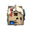 Chytrý domeček pro Arduino - STEAM DIY výukový kit zboku
