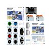 Yahboom World of Module (WOM) – senzorová stavebnice pro micro:bit součásti