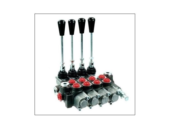 HYDRAULICKÝ ROZVÁDZAČ 4/40 jedna sekcia s aretáciou