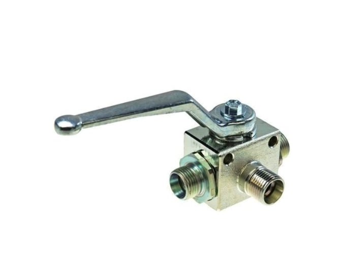 Trojcestný guľový ventil prepínací BK3 15L M22x1,5