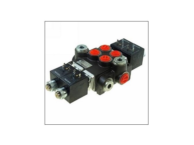 Hydraulický rozvádzač elektricky ovládaný 2/80 12 VDC