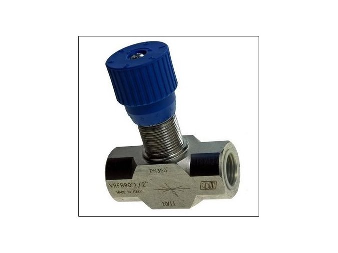 Škrtiaci ventil obojsmerný VRFB 90 1/2 ''