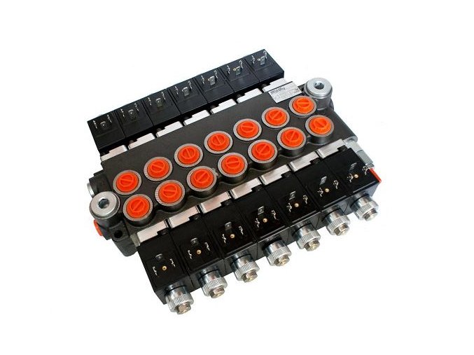 3669 hydraulicky rozvadec elektricky ovladany 7 50 24 vdc