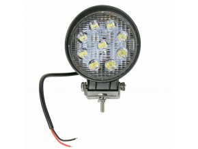 3336 led pracovni svetlomet kruh 27 w