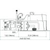 3080 2 hydraulicky agregat 12 vdc 2 kw 8 litru