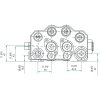 3086 4 hydraulicky rozvadec pro celni nakladace 2 90 ls load sensing s plov polohou