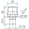 3281 1 tlakovy filtr ikron 20 106 fg010 opticky indikator znecisteni