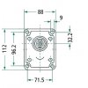 3414 1 hydraulicke cerpadlo gr2 16 ccm pravotocive