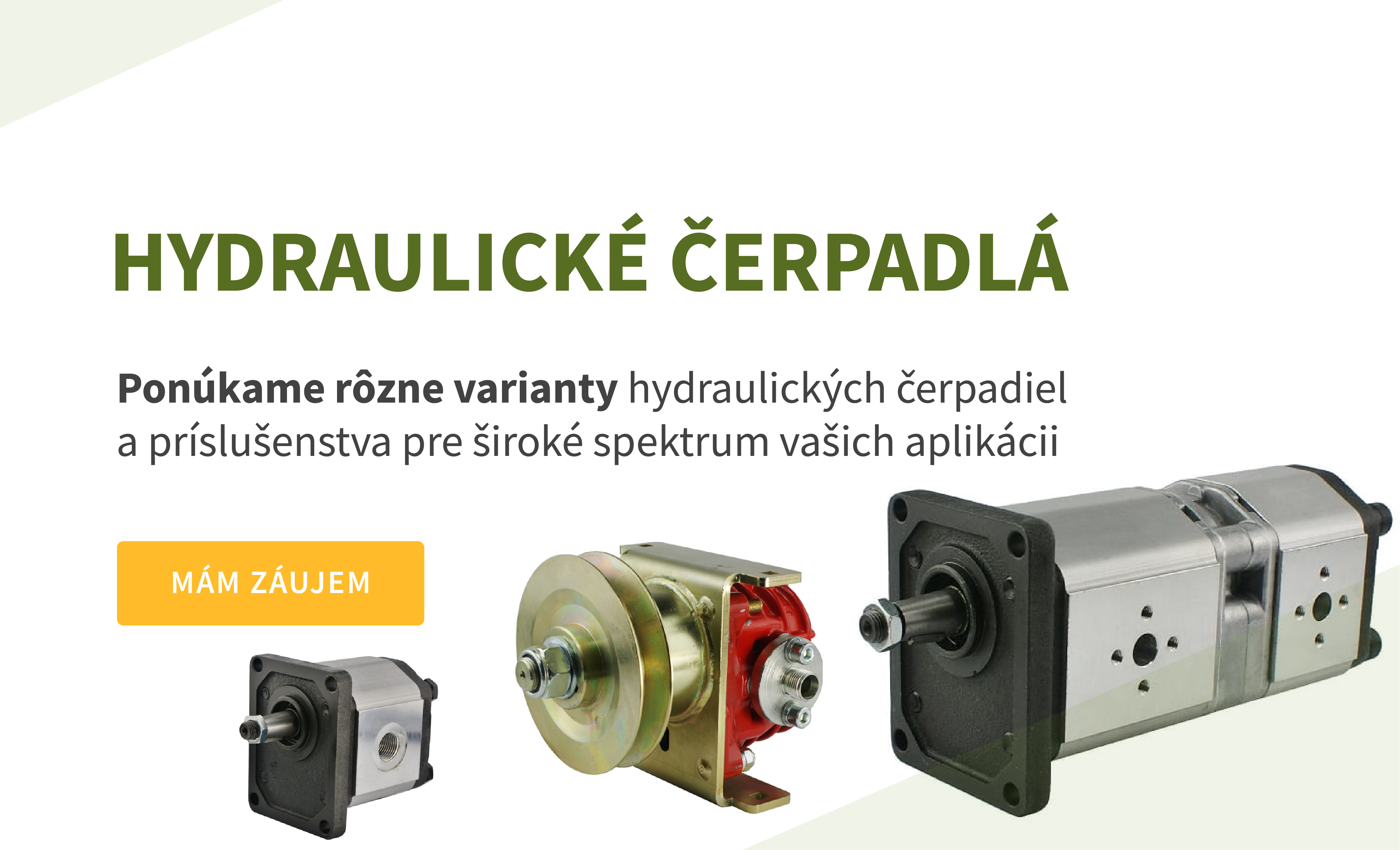 Hydraulické čerpadlá
