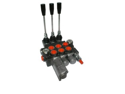 Hydraulický rozvádzač 3- sekciový 40 L/min s plávajúcou polohou