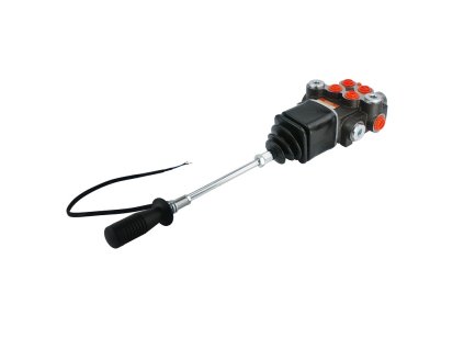 Hydraulický rozvádzač 2- sekciový 40L/min joystic s vypínačom